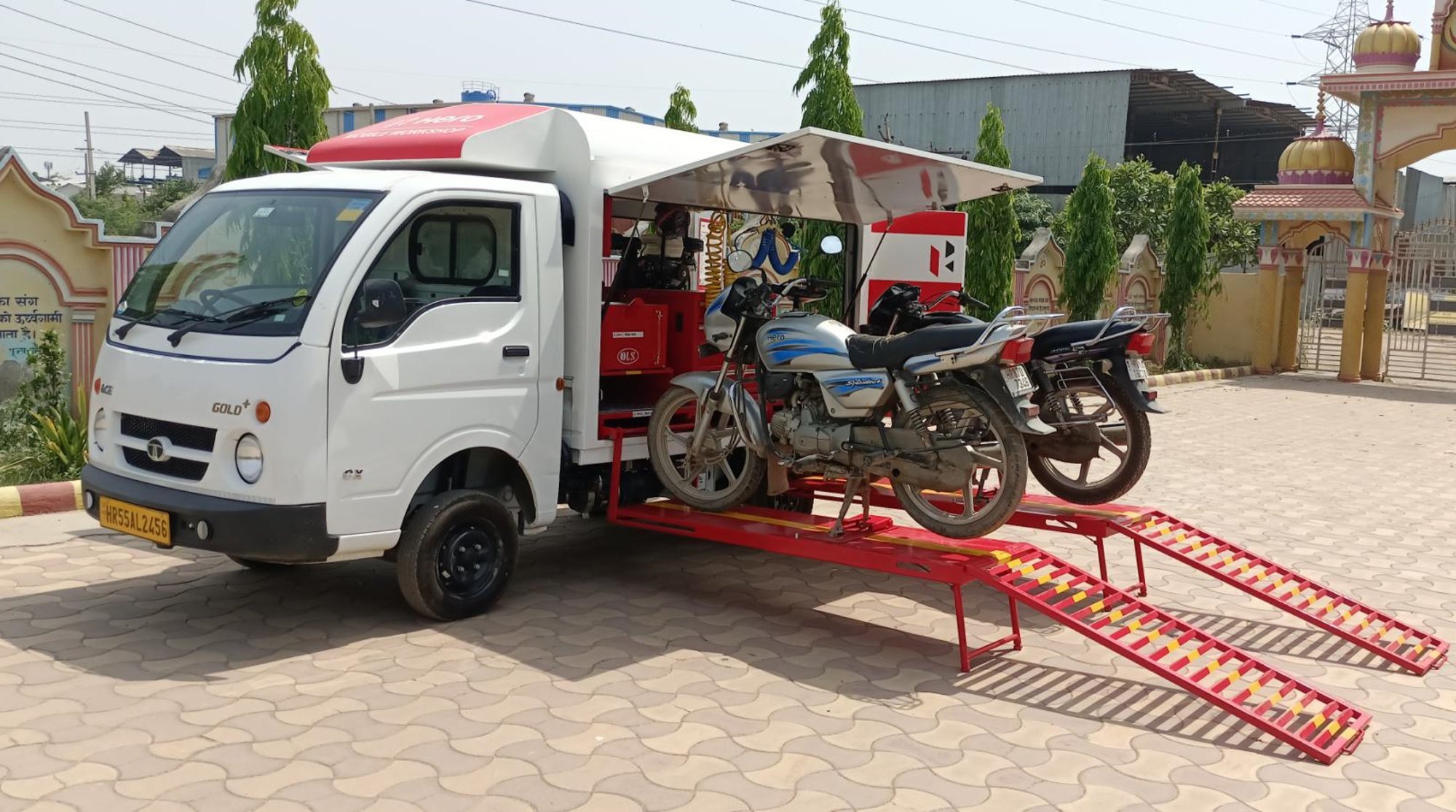 Mobile Servive Van For 2 Wheeler