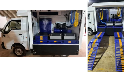 Mobile Servive Van For 2 Wheeler