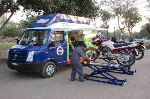 Mobile Servive Van For 2 Wheeler