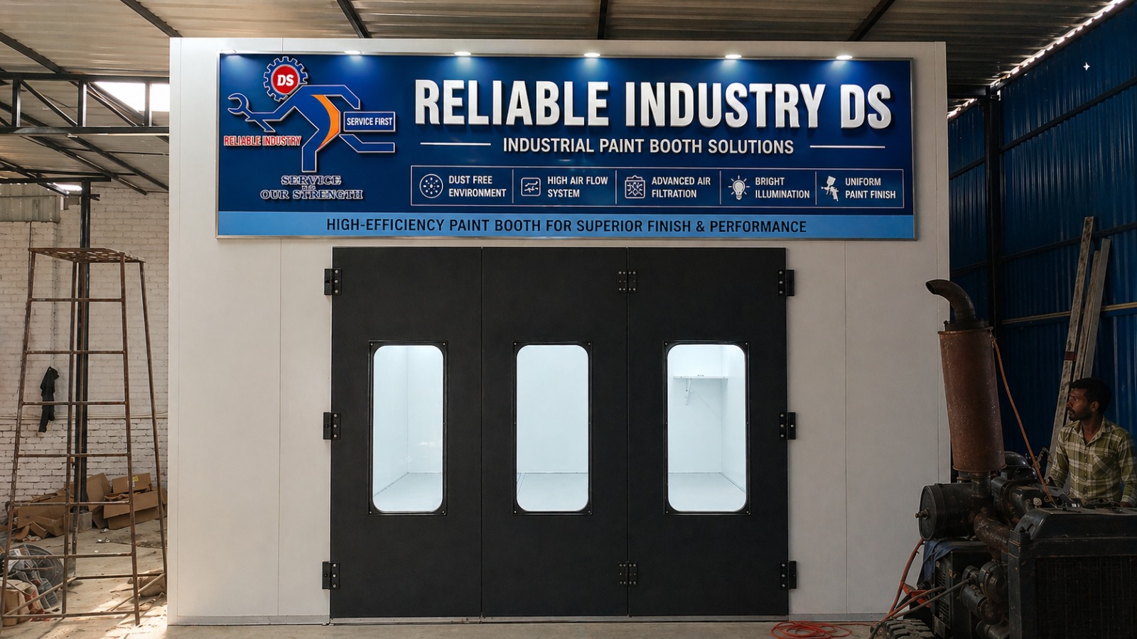 Industrial Paint Booth