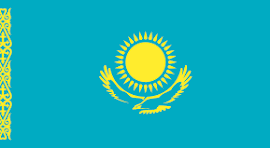 Kazakhstan Flag