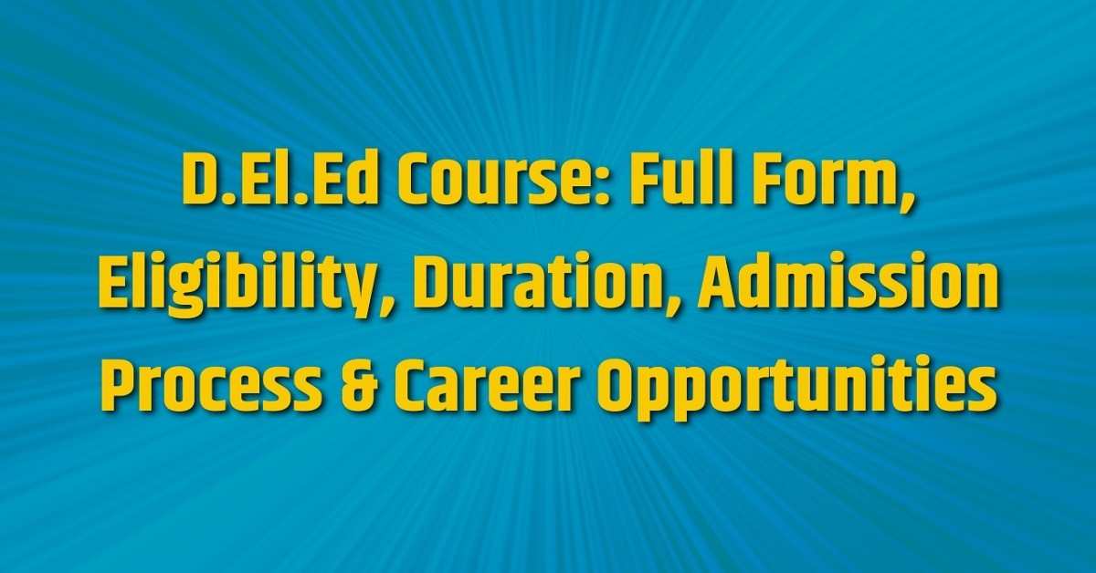SPL. D.EL.ED