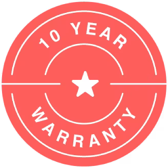 10 Year Warranty