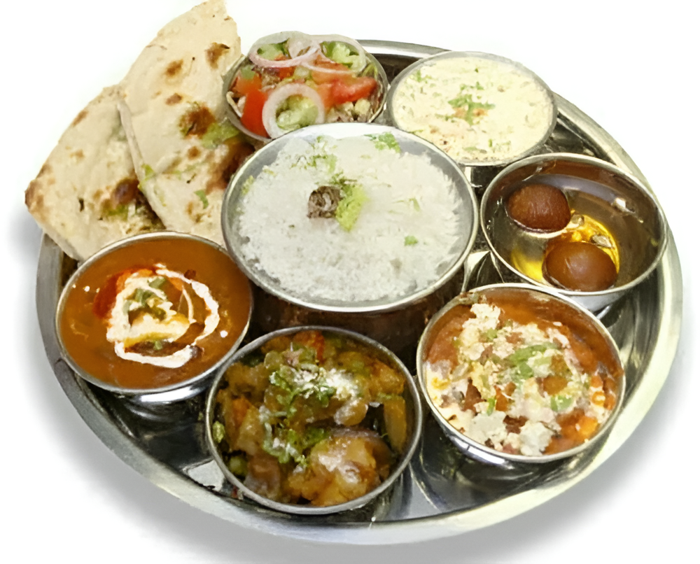 Chicken Deluxe Thali
